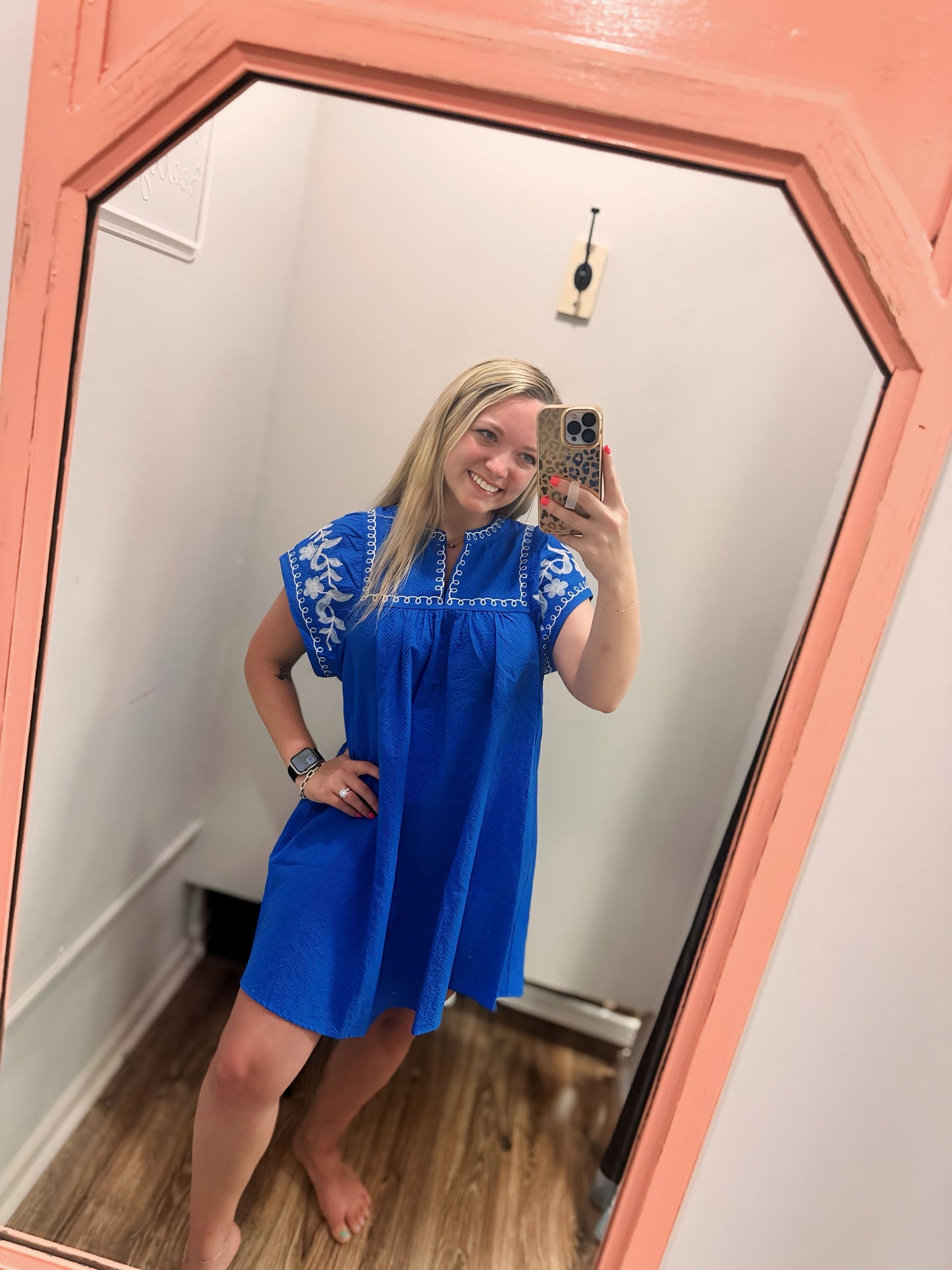 Sunday In Savannah Dress - Ocean