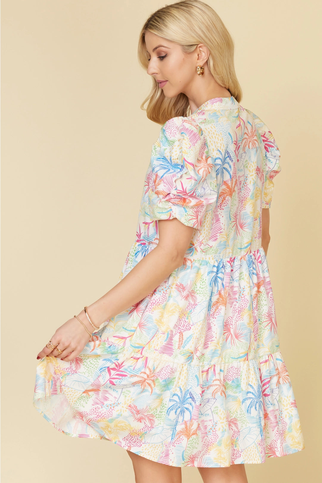 Tropical Summer Dress