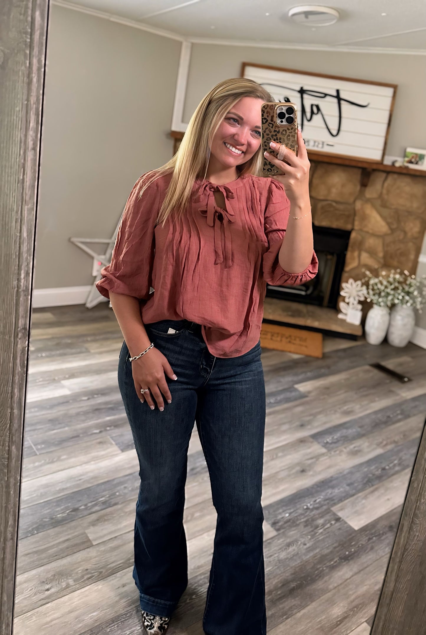 Sunset Love Top - Terracotta