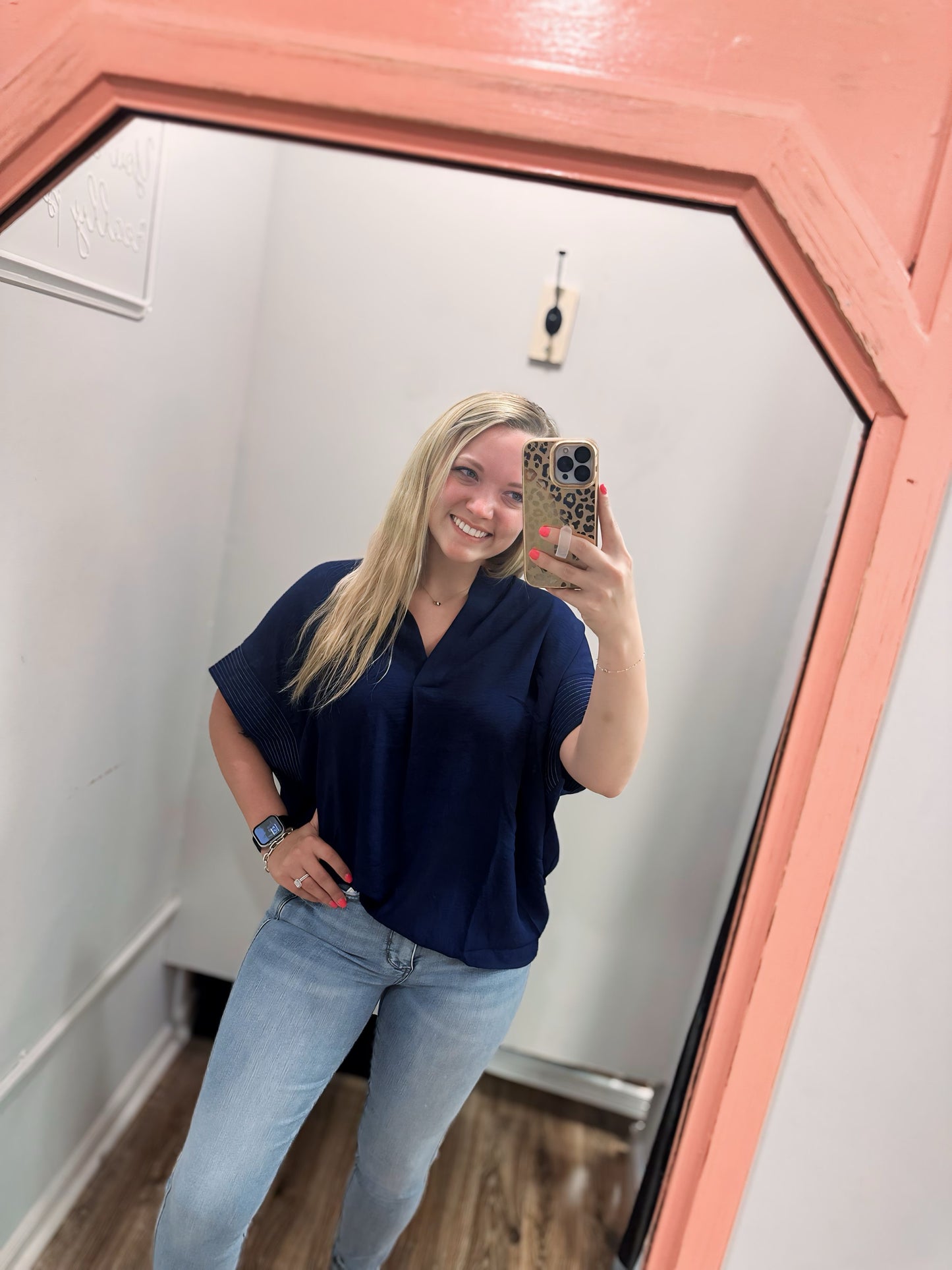 Midnight Tide Top - Navy
