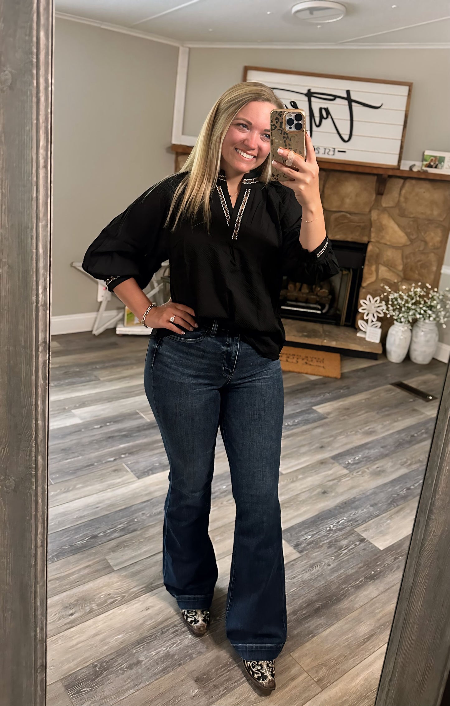 Wild At Heart Top - Black