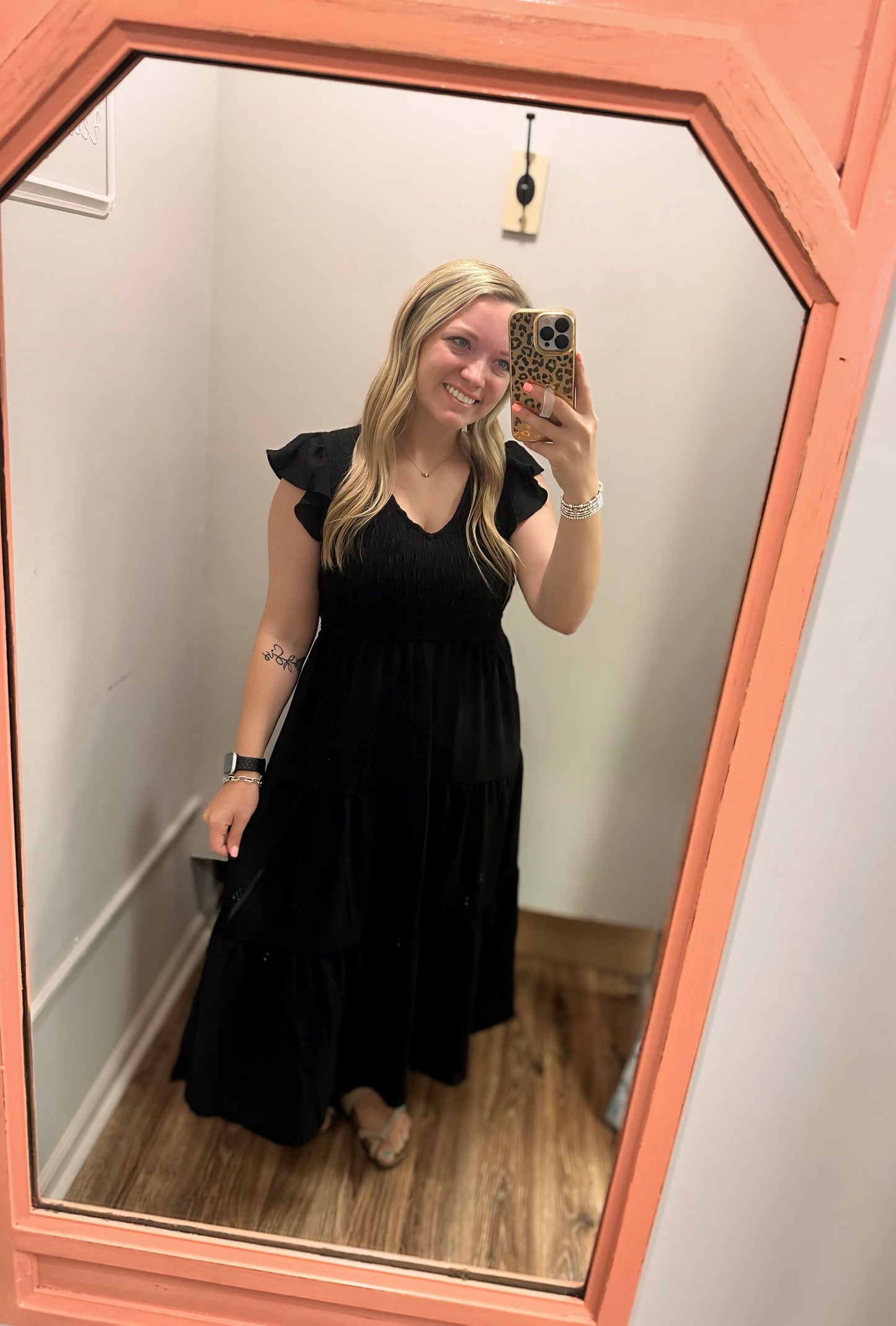 Somewhere In Between Dress - Black