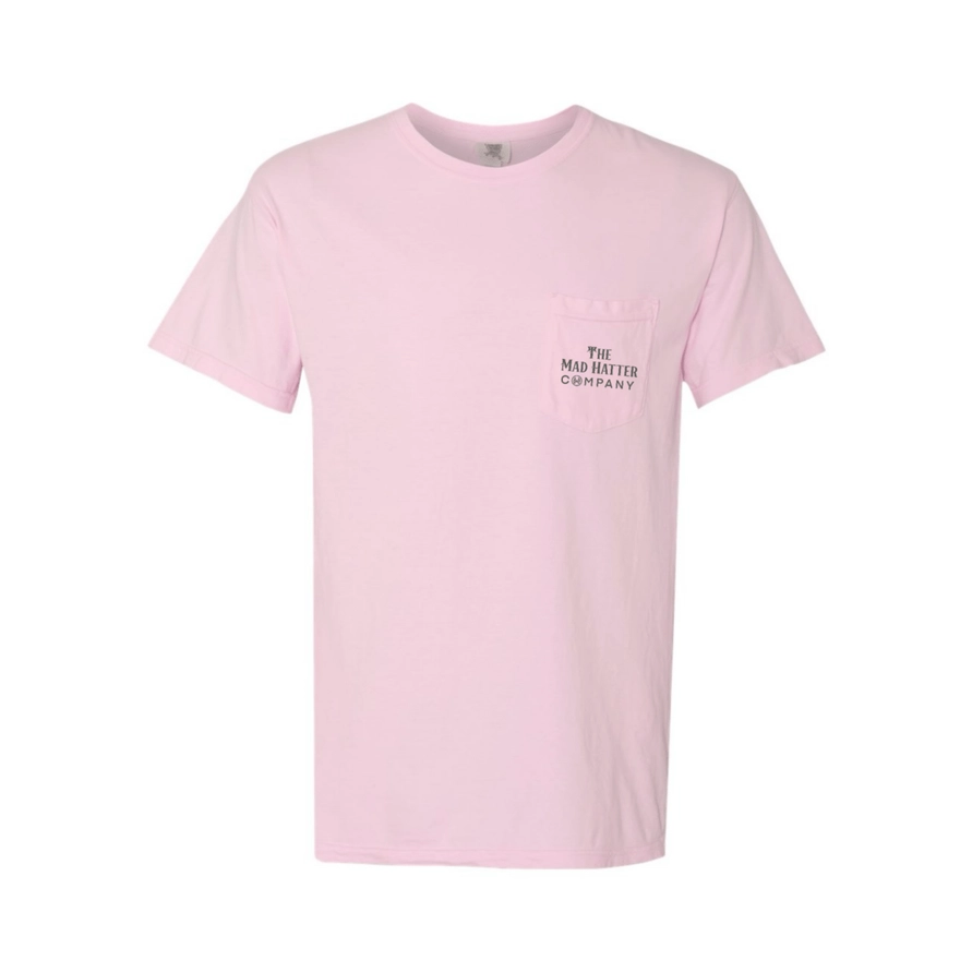 Mad Hatter Camo Duck T-Shirt - Blossom