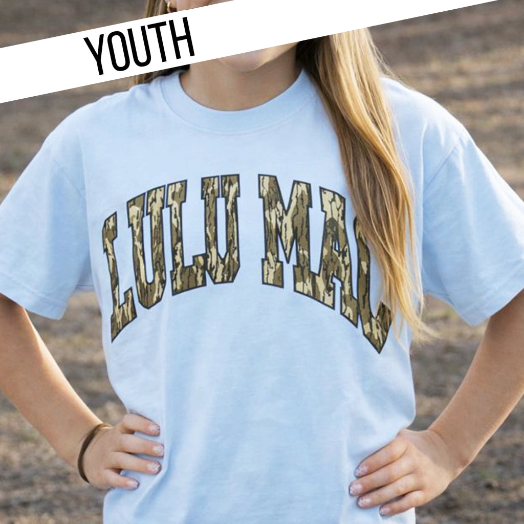 Lulu Mac Mossy Oak Tee - Chambray