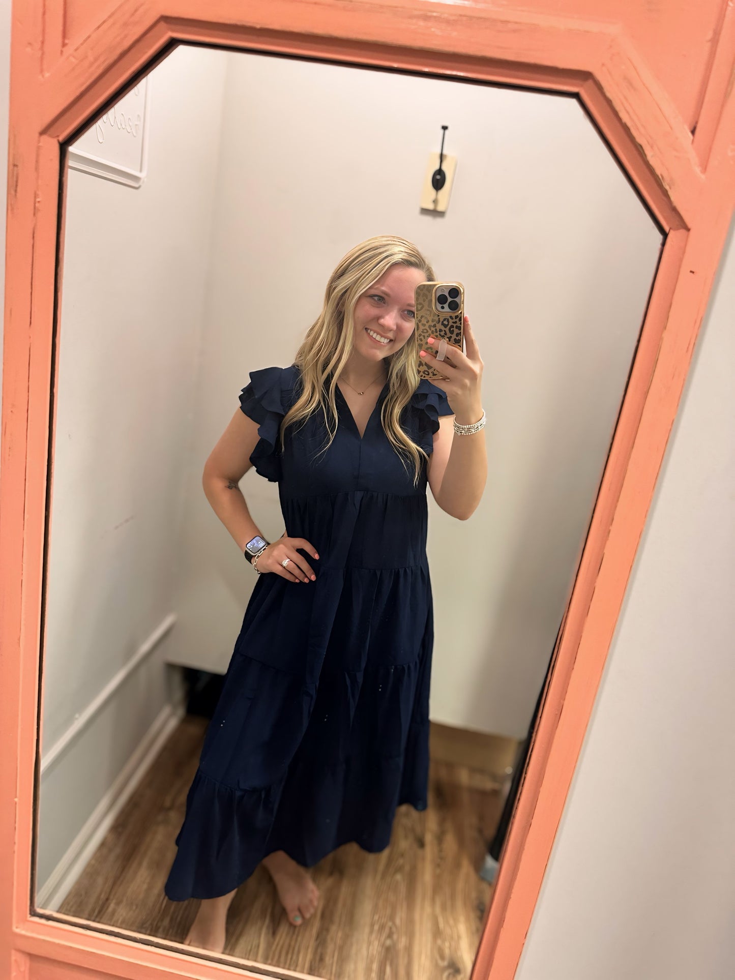 Love Somebody Dress - Navy