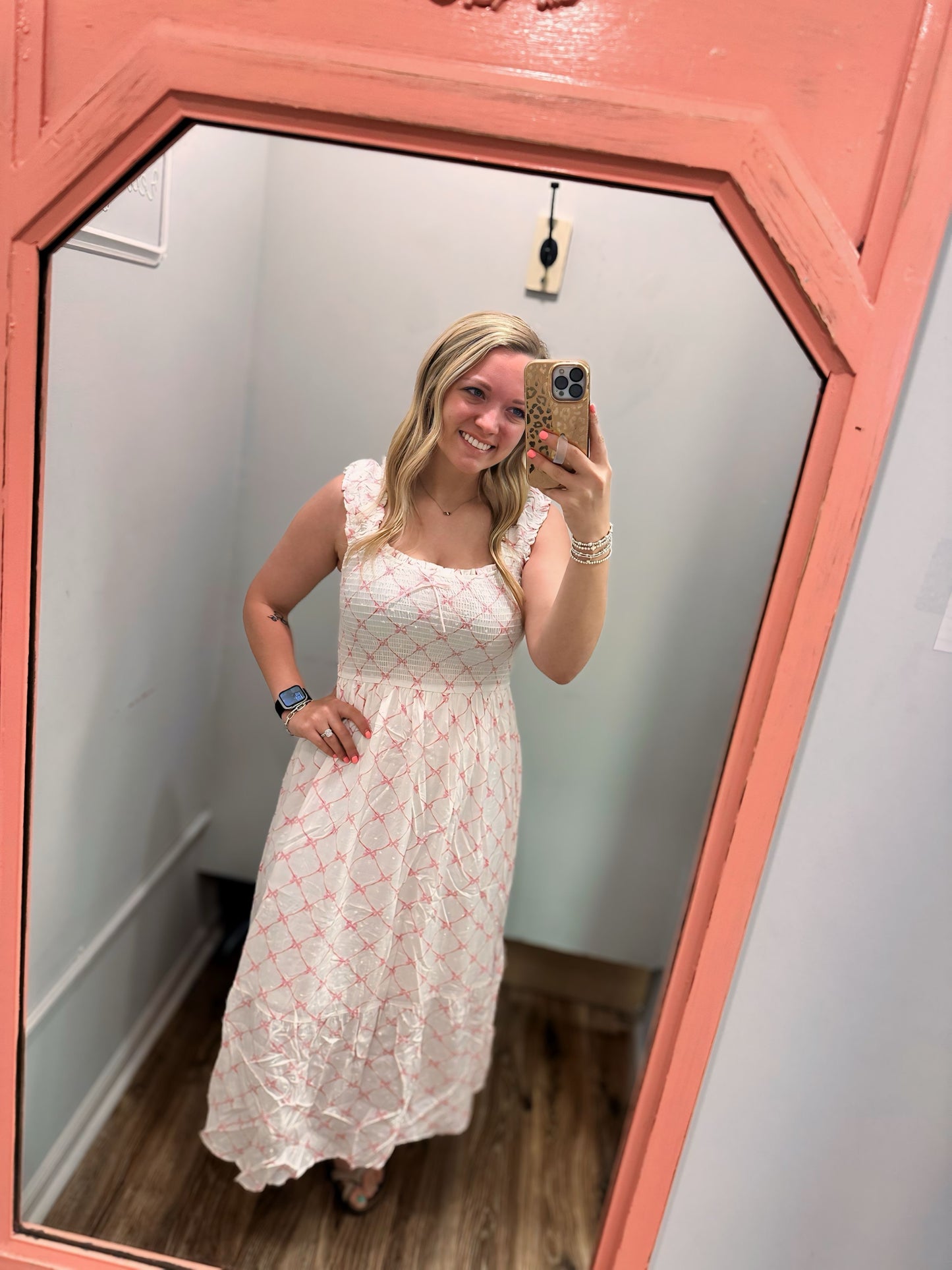 Bows For Days Dress - Pink