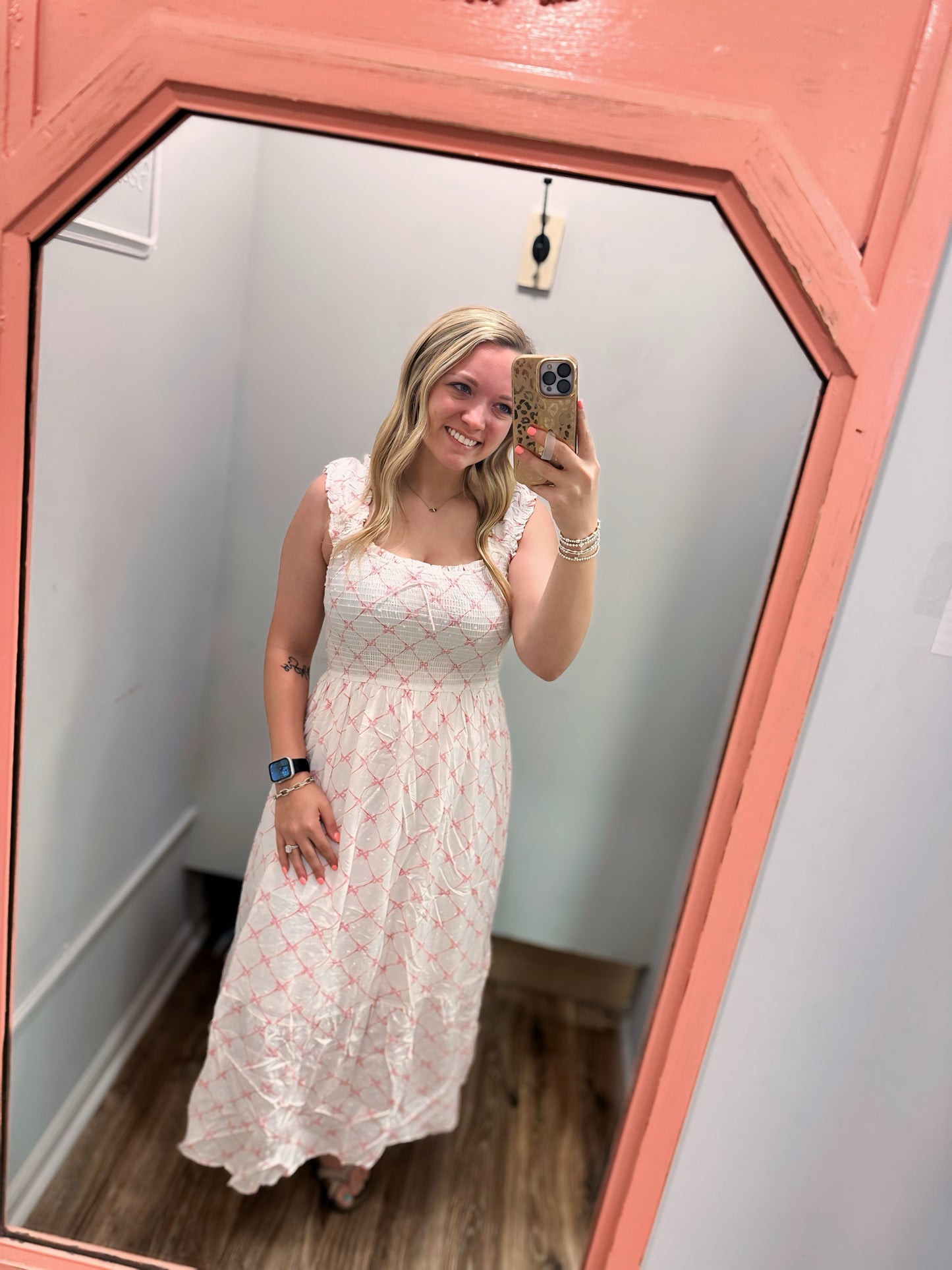 Bows For Days Dress - Pink