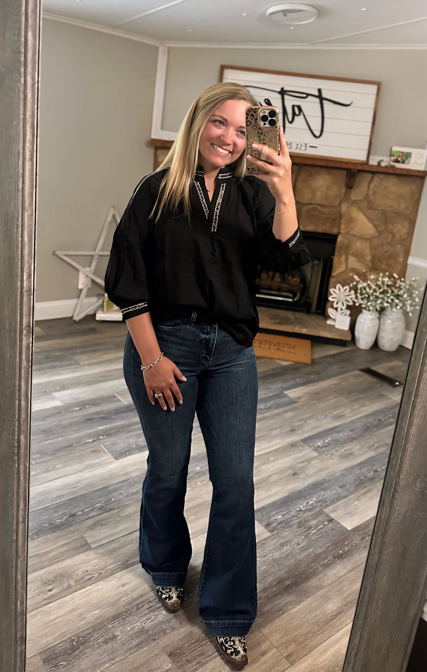 Wild At Heart Top - Black