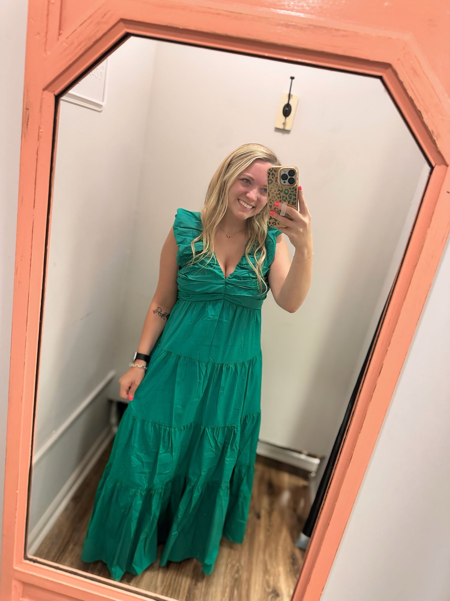 Two Day Vacation Dress - Kelly Green