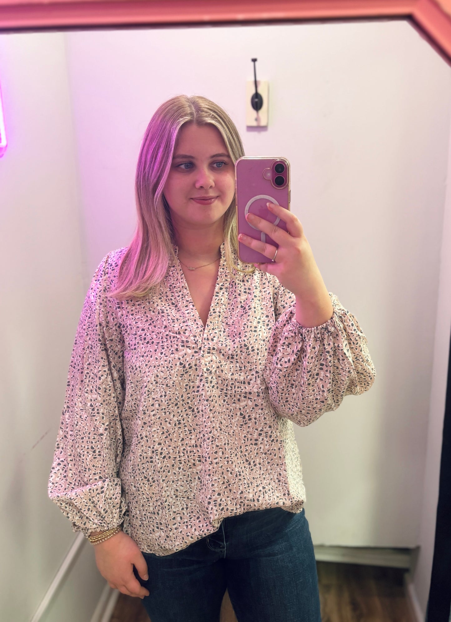 Blush Horizon Top