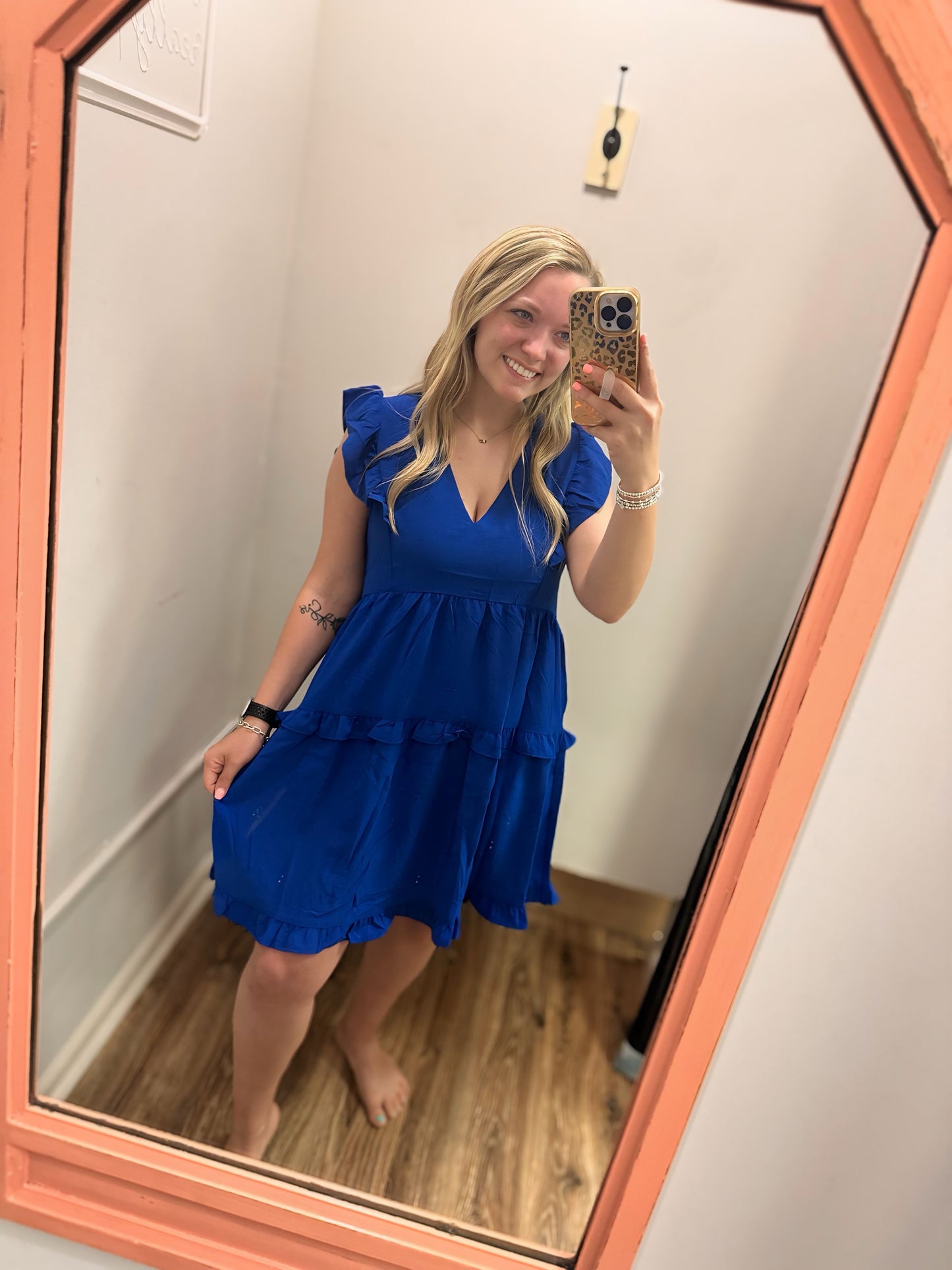I Got The Blues Dress - Sapphire