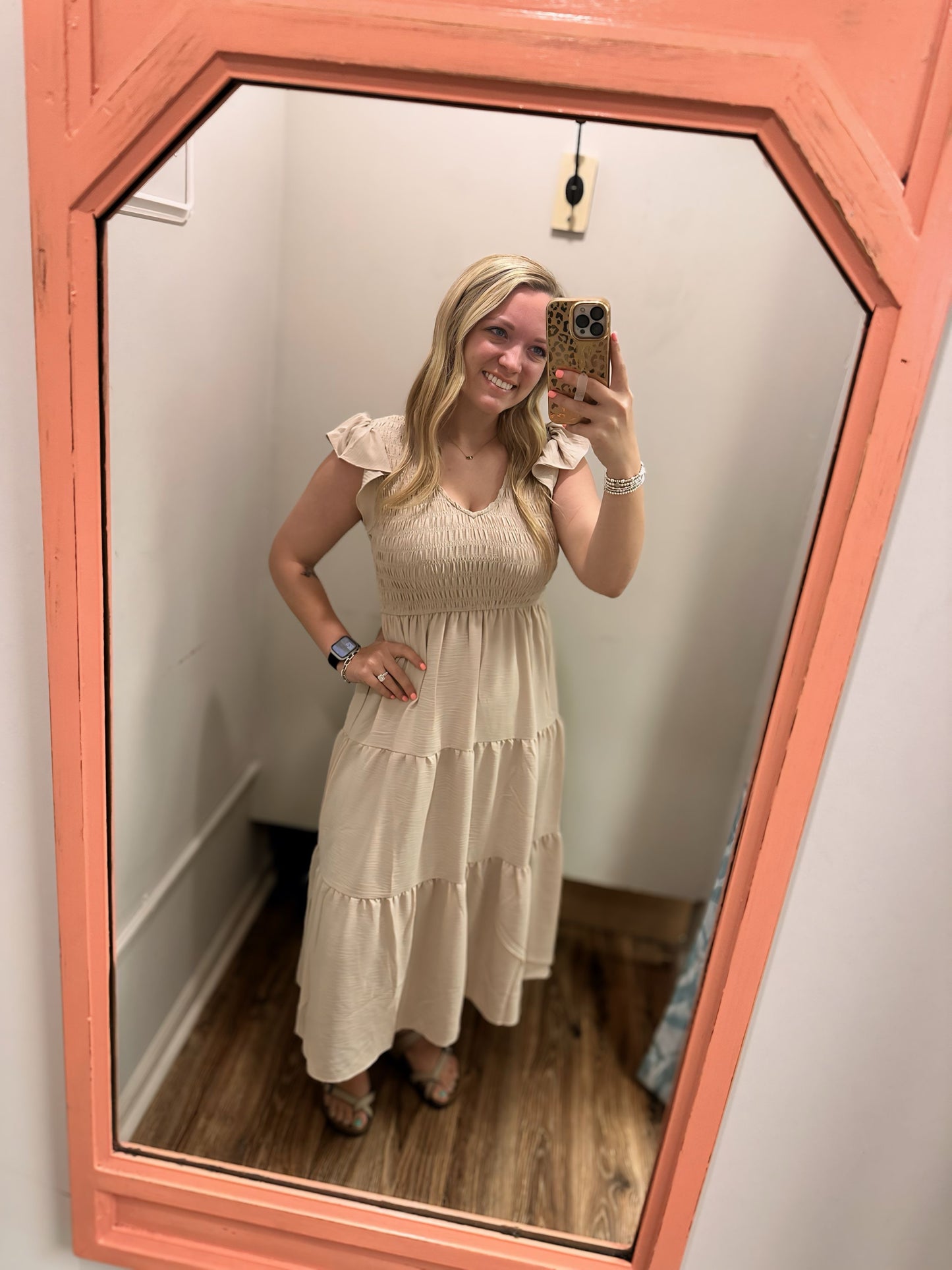 Somewhere In Between Dress - Khaki