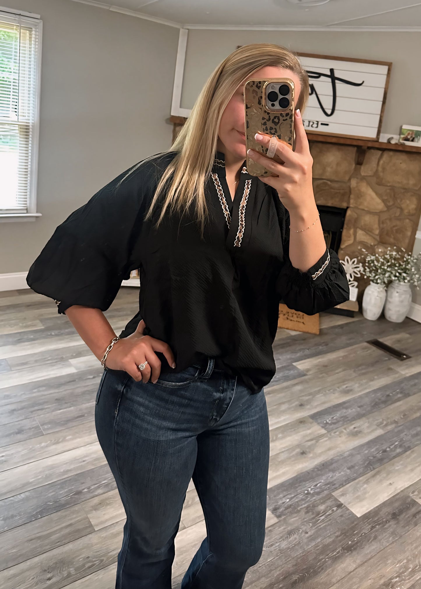 Wild At Heart Top - Black