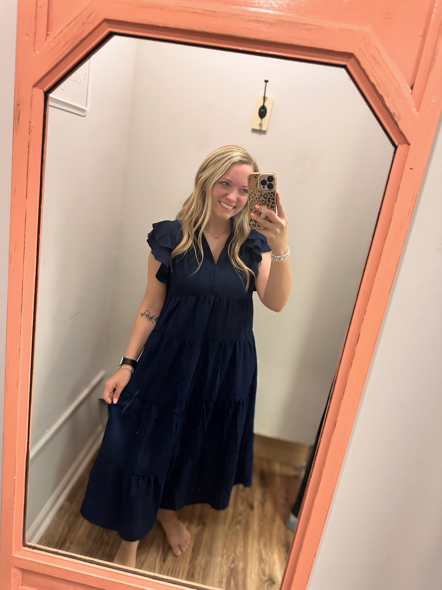 Love Somebody Dress - Navy