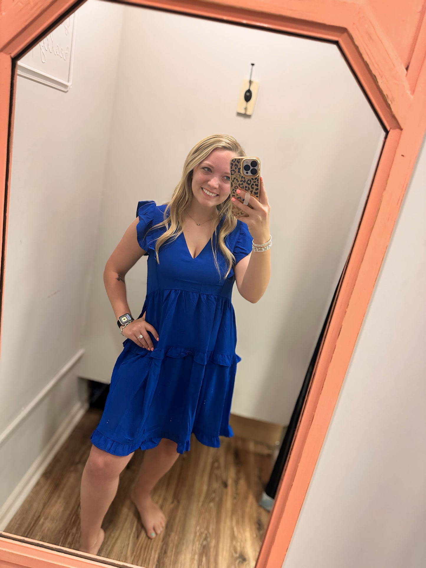 I Got The Blues Dress - Sapphire