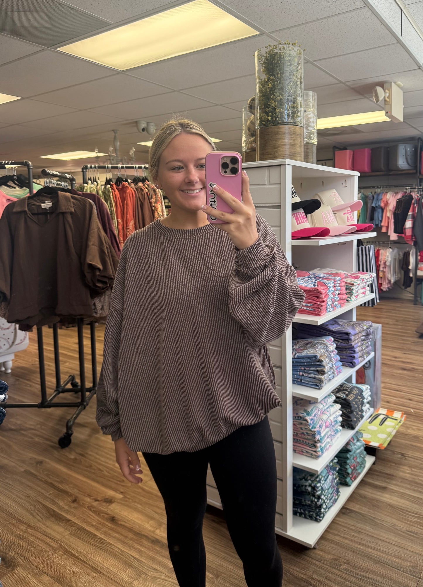 Best Of You Top - Coffee