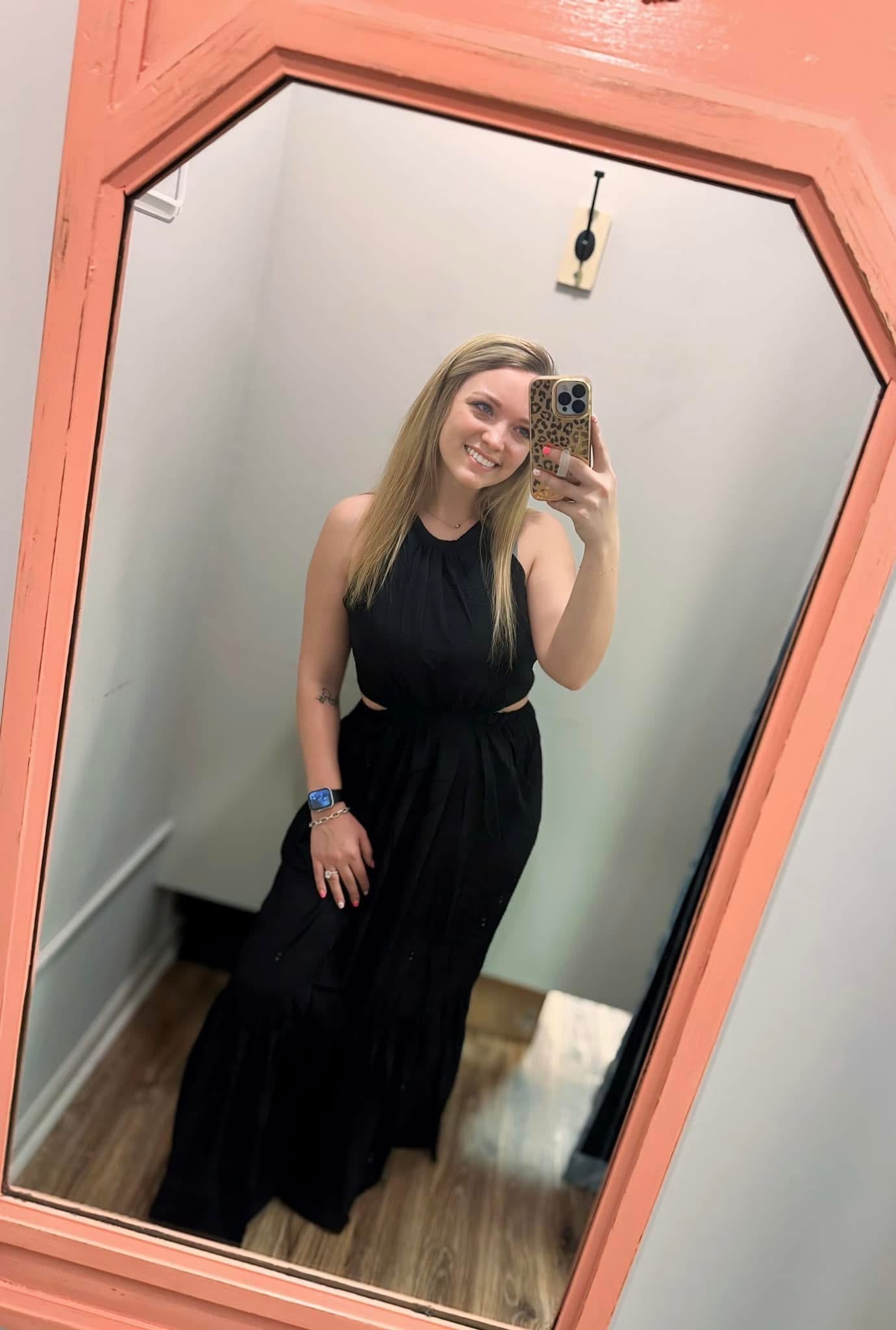 Stella Maxi Dress - Black