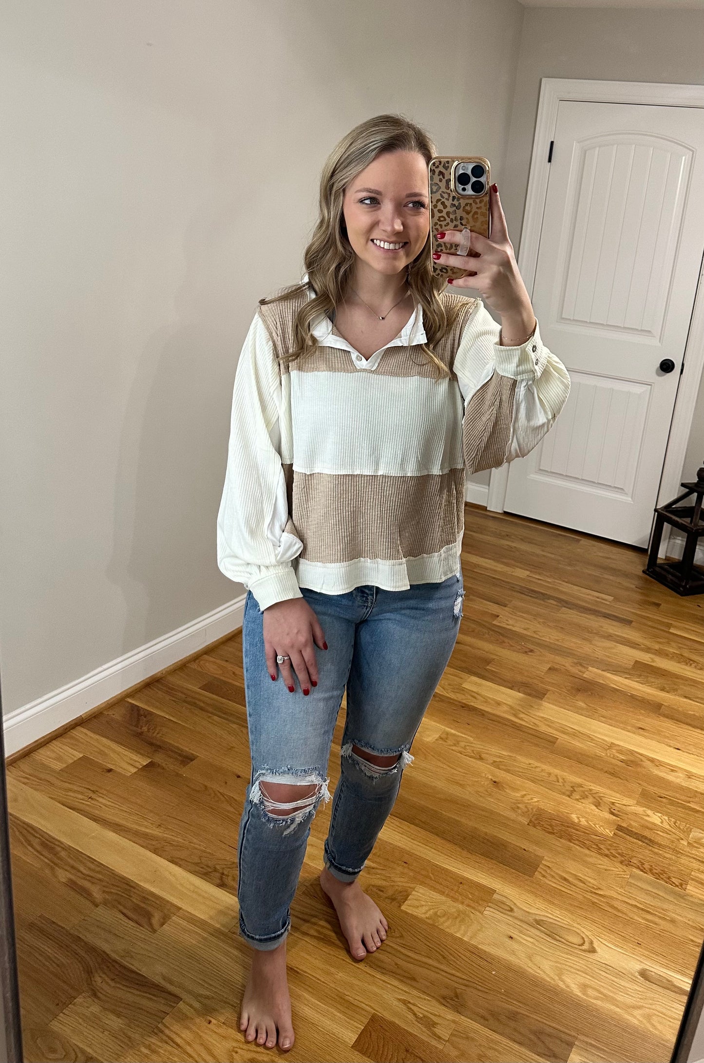 Sweetest Daydream Top - Cream Beige