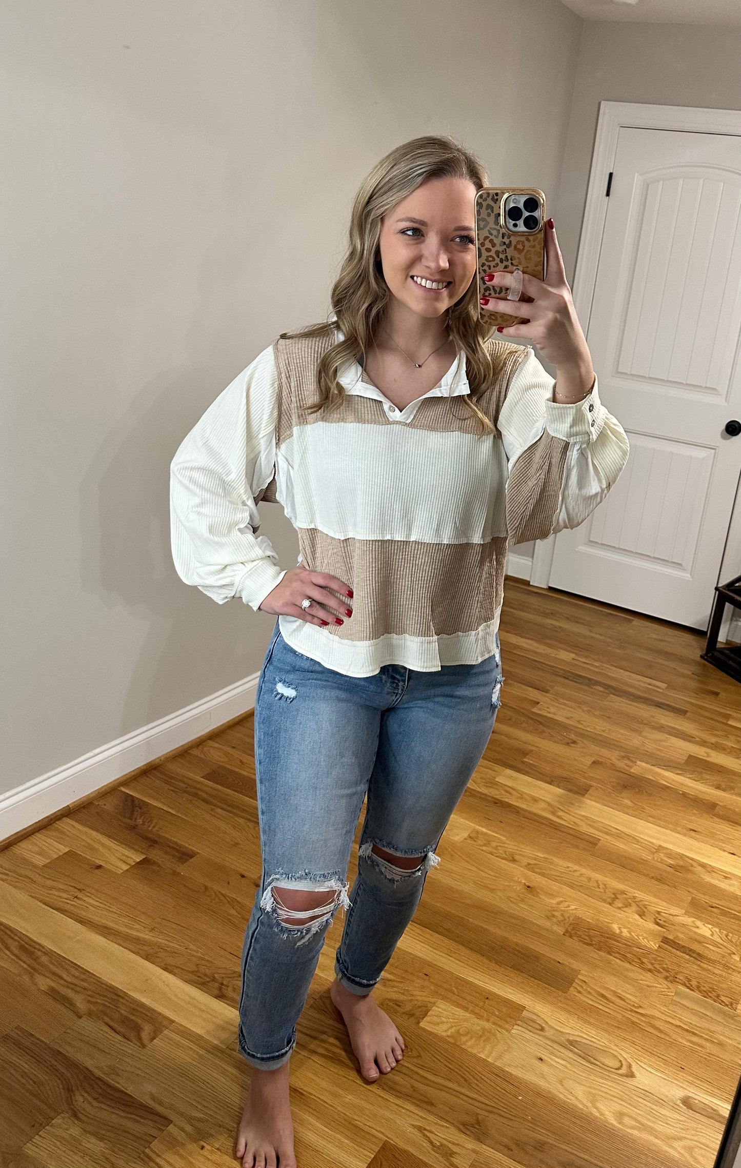 Sweetest Daydream Top - Cream Beige