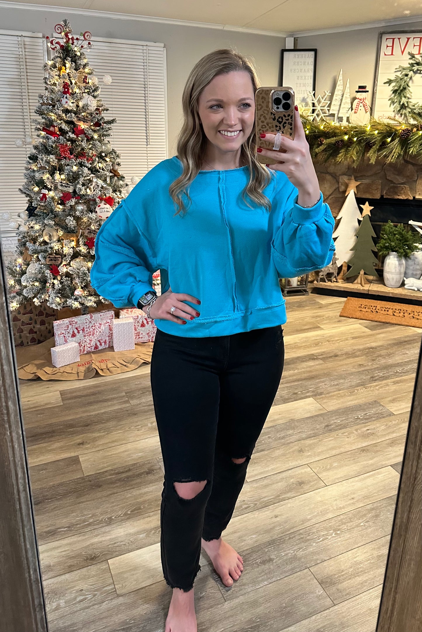 Laid Back Sweatshirt - Blue