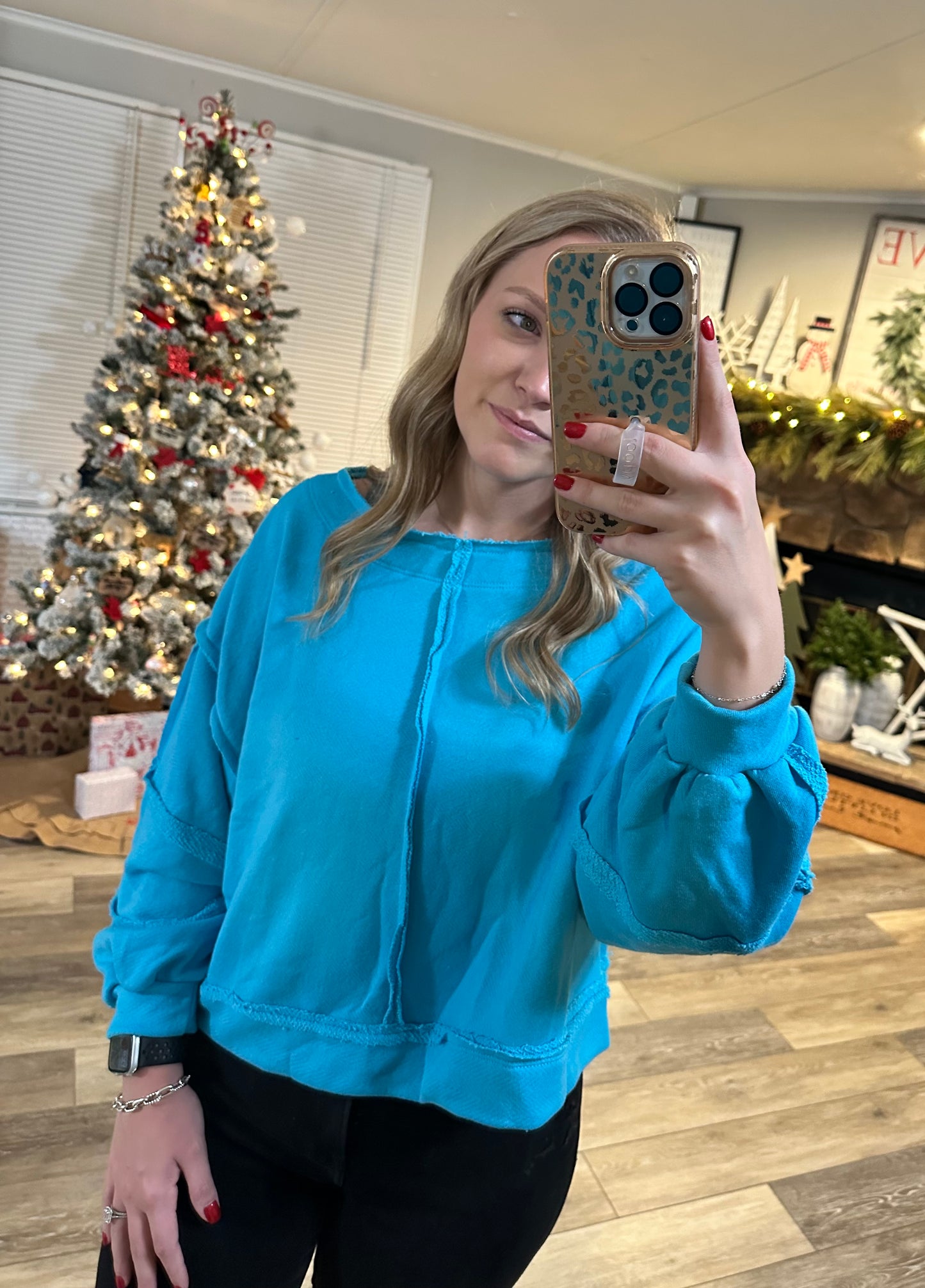 Laid Back Sweatshirt - Blue