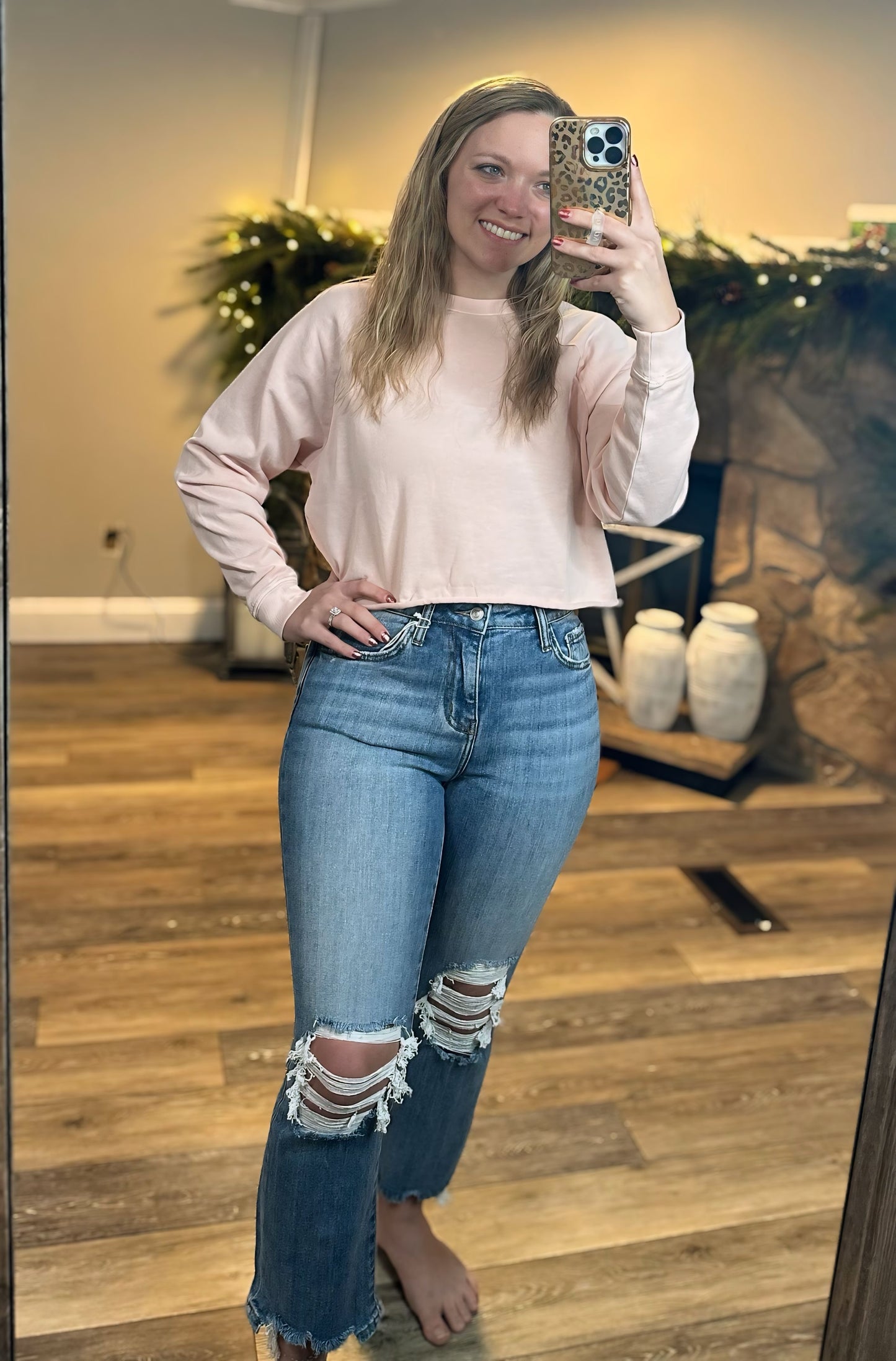 Love Without Limits Top - Dusty Pink