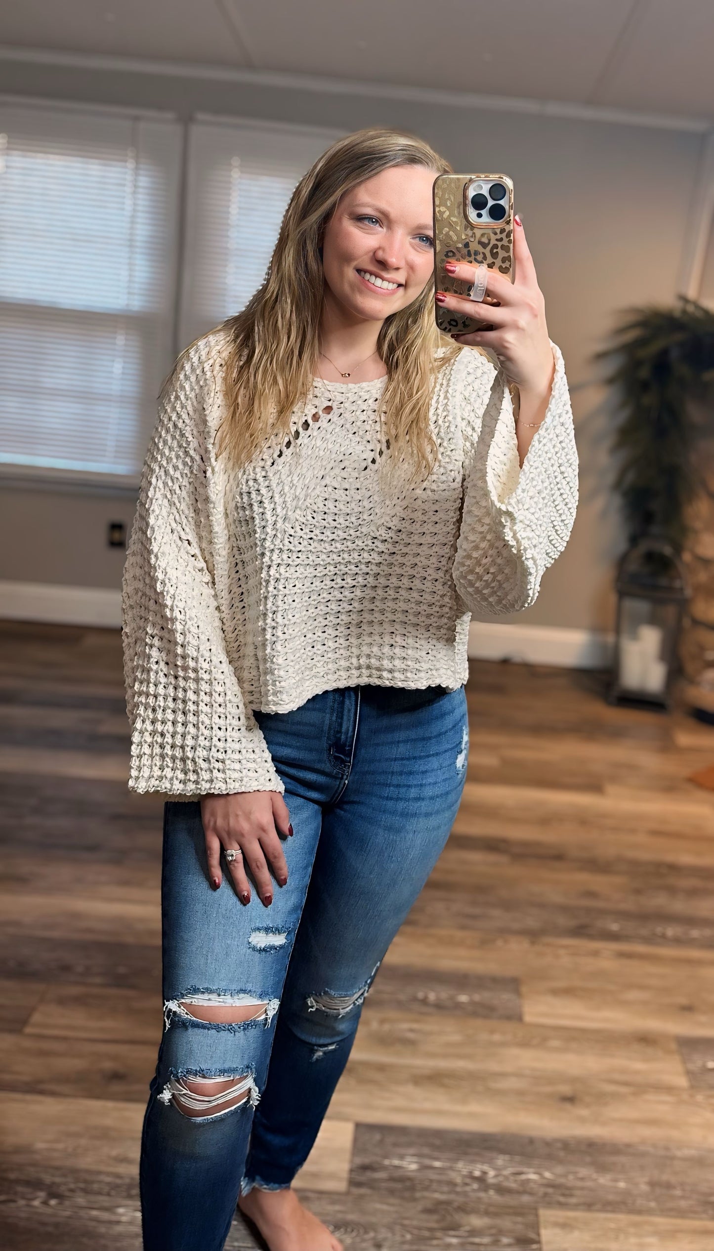 Very Chic Sweater - Cream