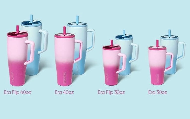 BruMate Era 40oz Flip - Frosted Rose