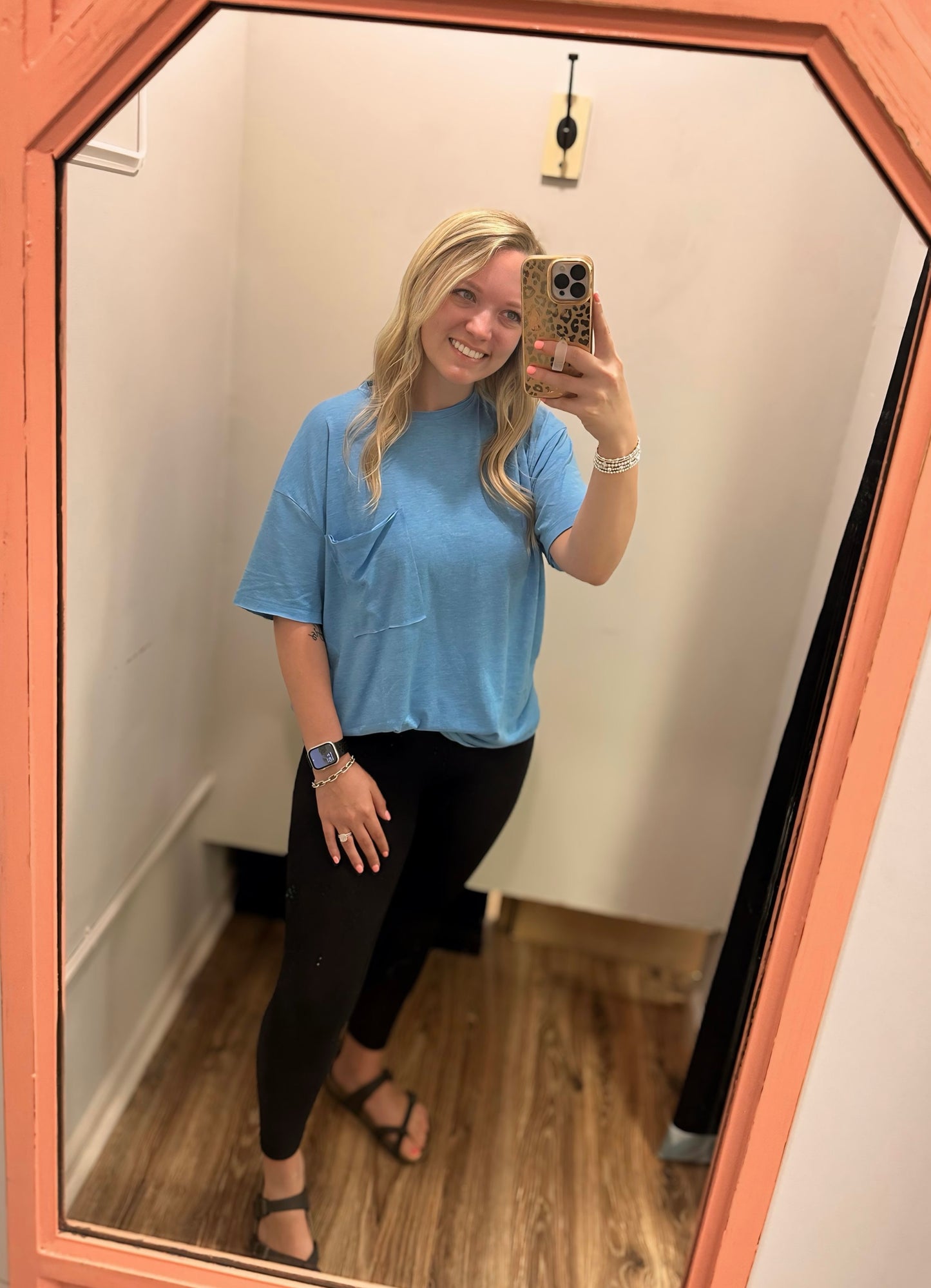 Basic Boyfriend Tee - H. Deep Sky