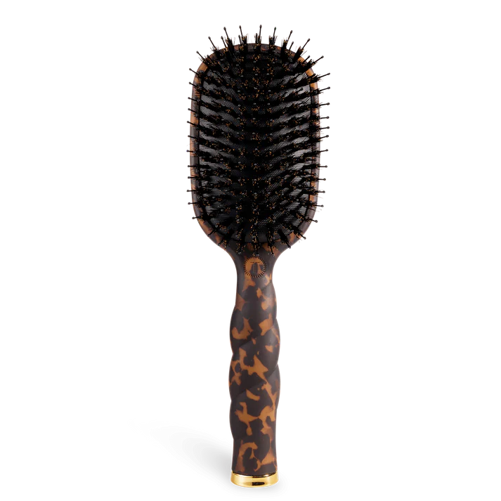 Teleties - Boar Bristle Brush - Tortoise