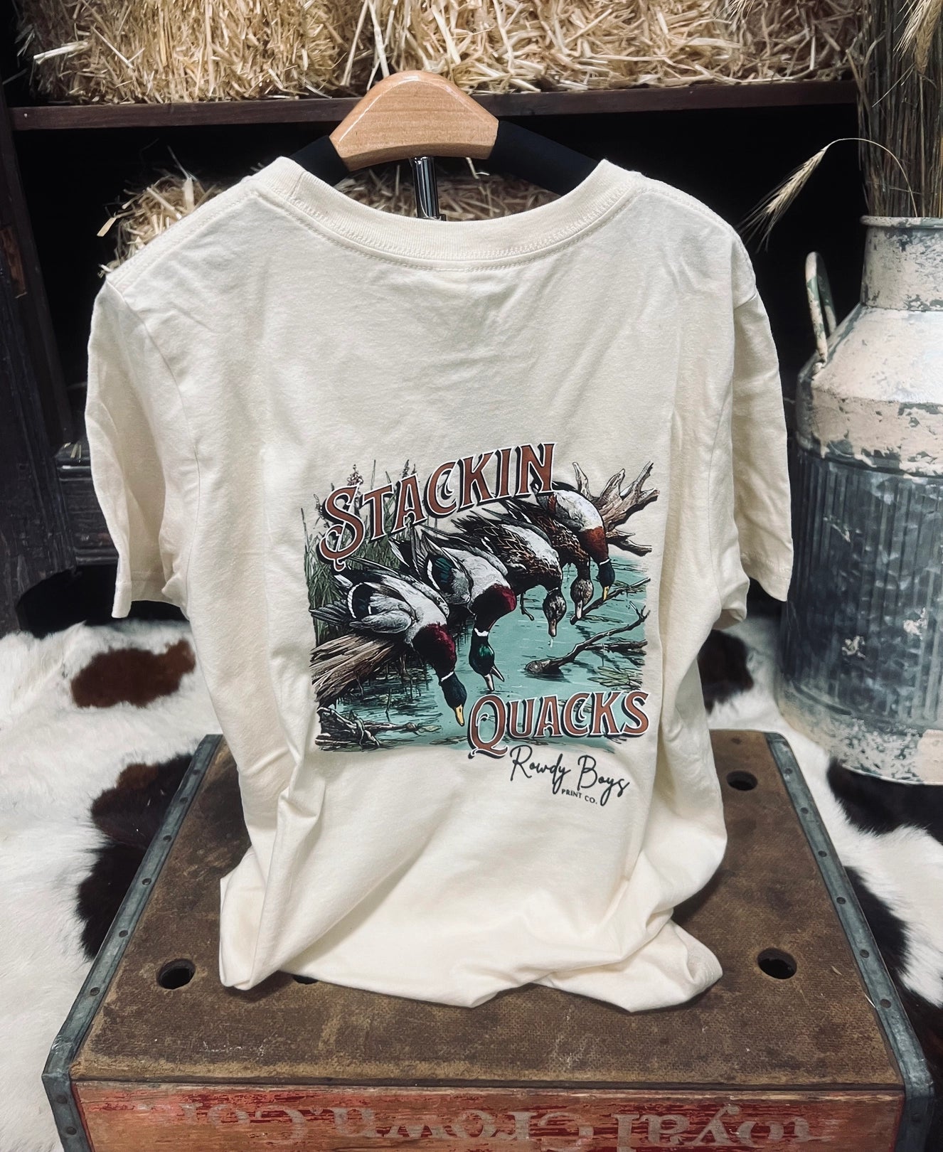 Stackin' Quacks Youth Tee