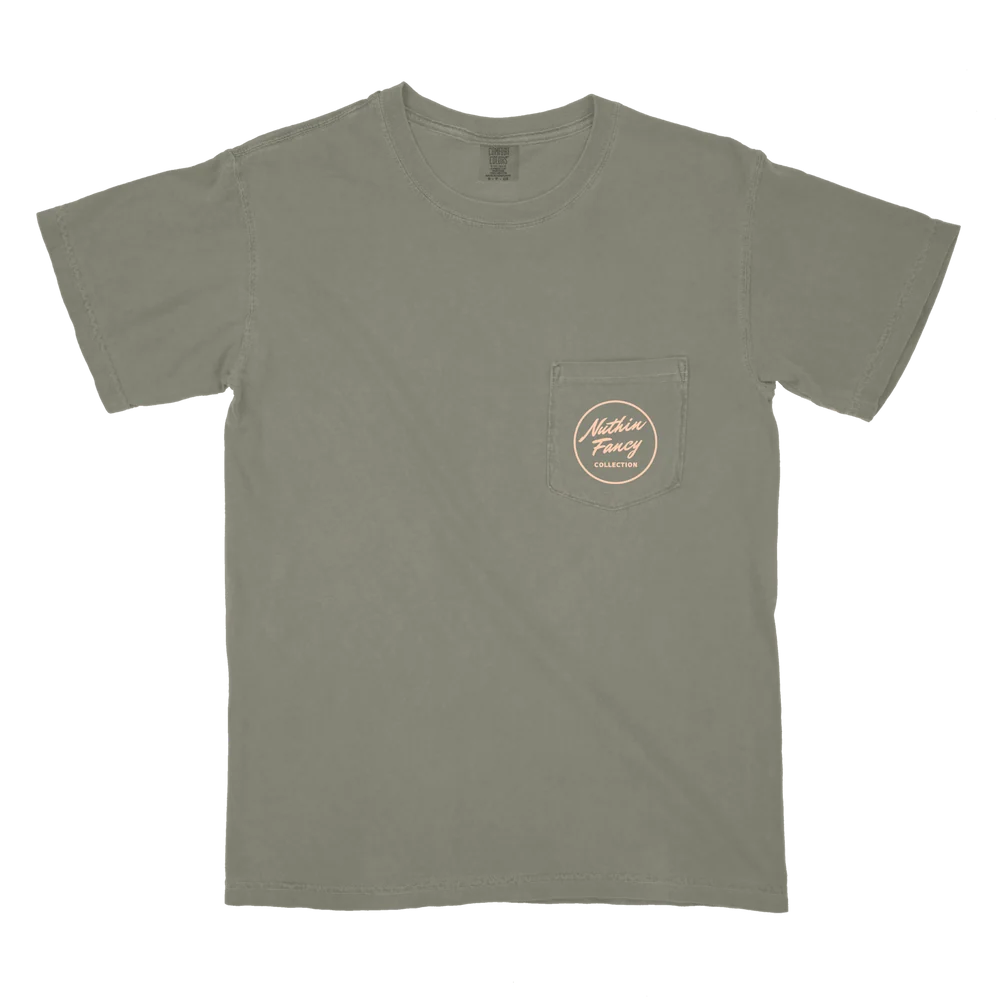 Nuthin Fancy Plain Jane Tee - Sage