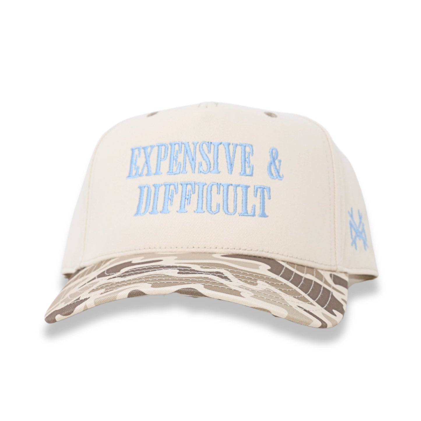 Expensive and Difficult Trucker Hat - Retro Field Camo/ Natural