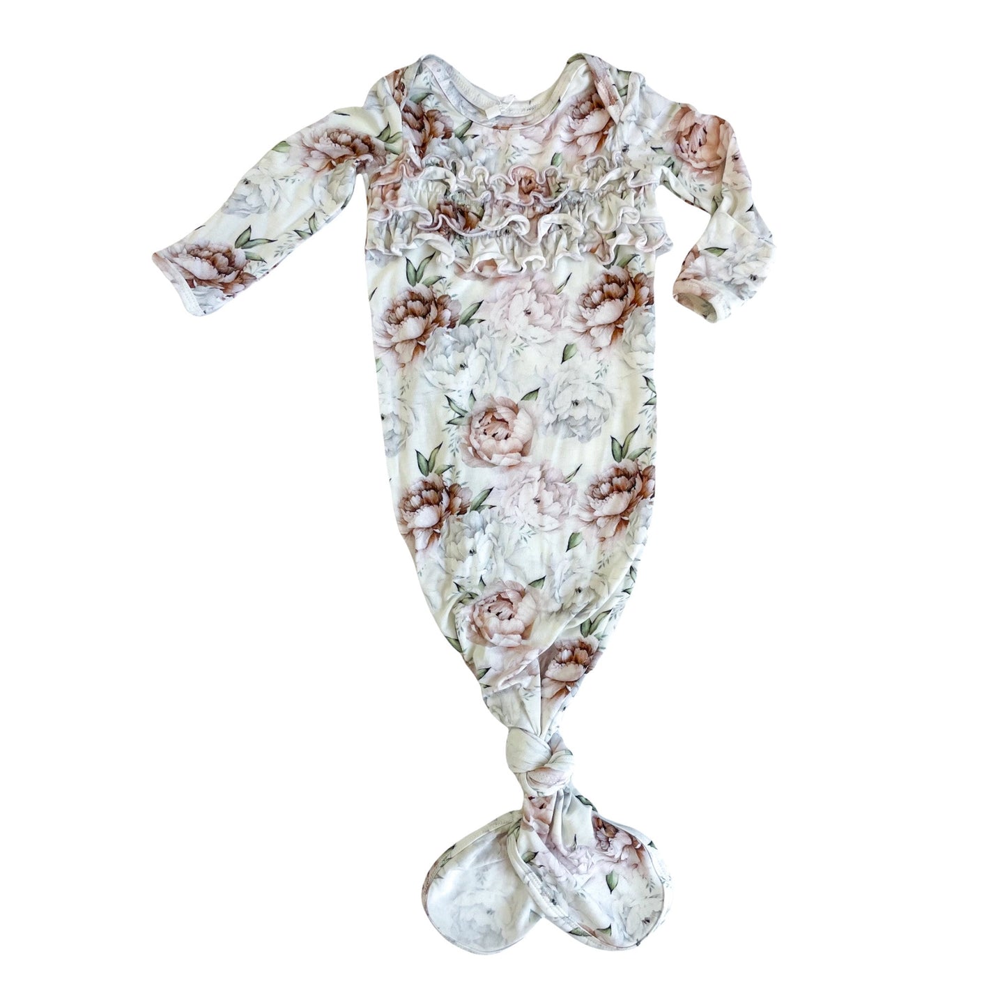 Floral Dreams | Ruffle Knot Gown