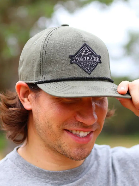 Cap - Dark Moss Signature Logo