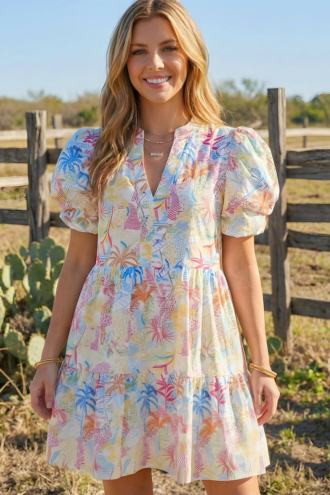 Tropical Summer Dress