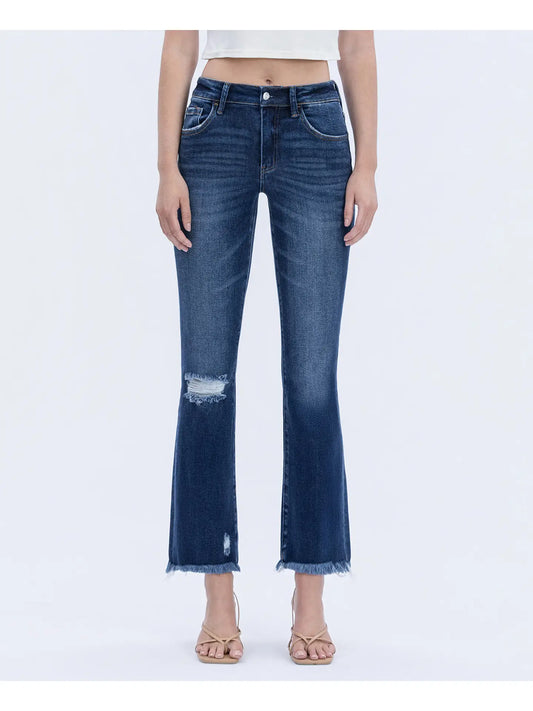 Paisley High Rise Kick Flare