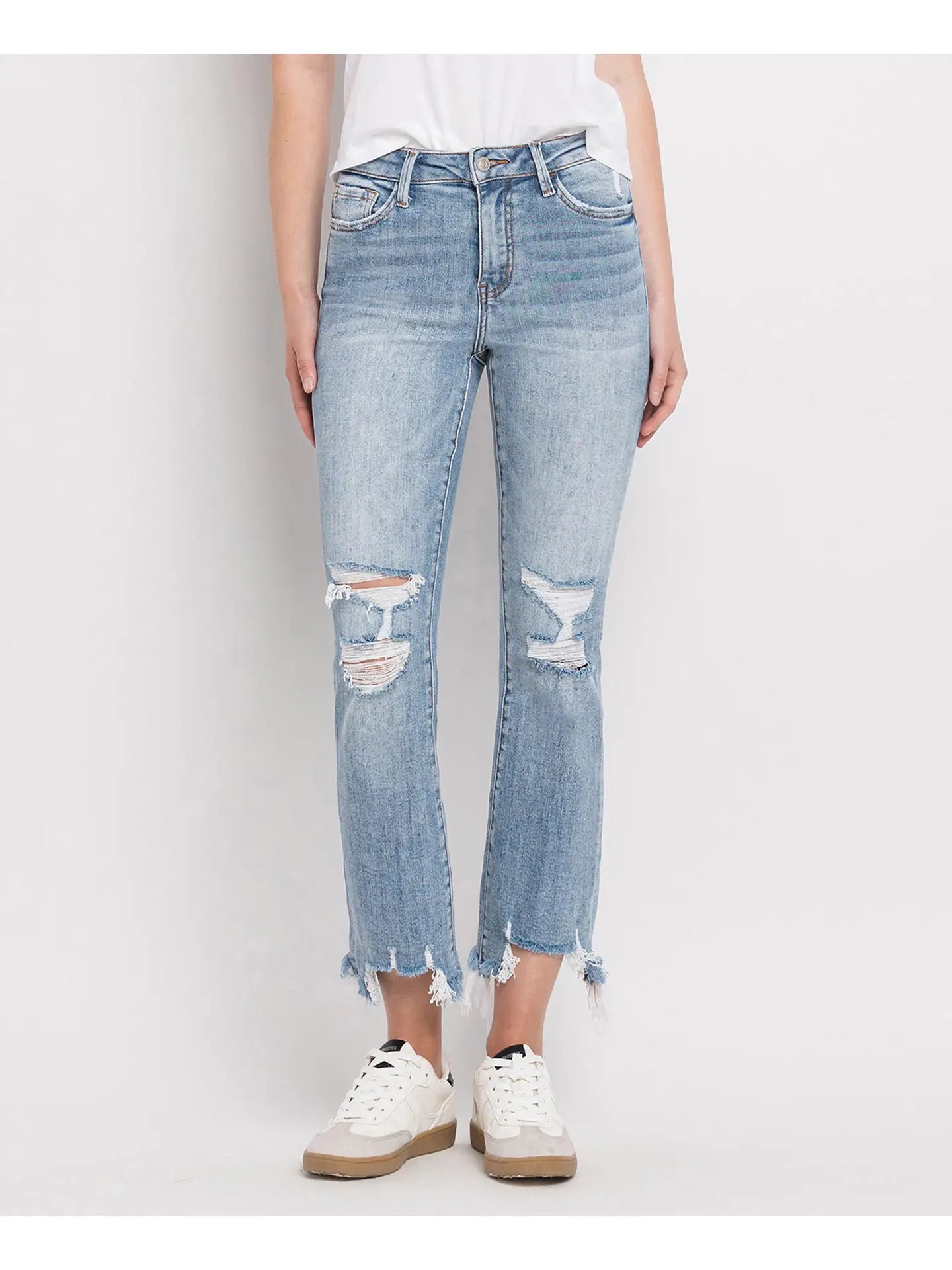 Carson High Rise Crop Flare