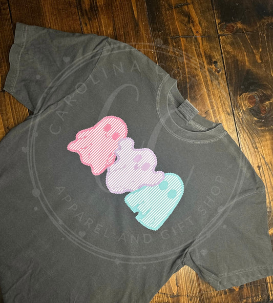 Three Ghosts Tee - Pepper