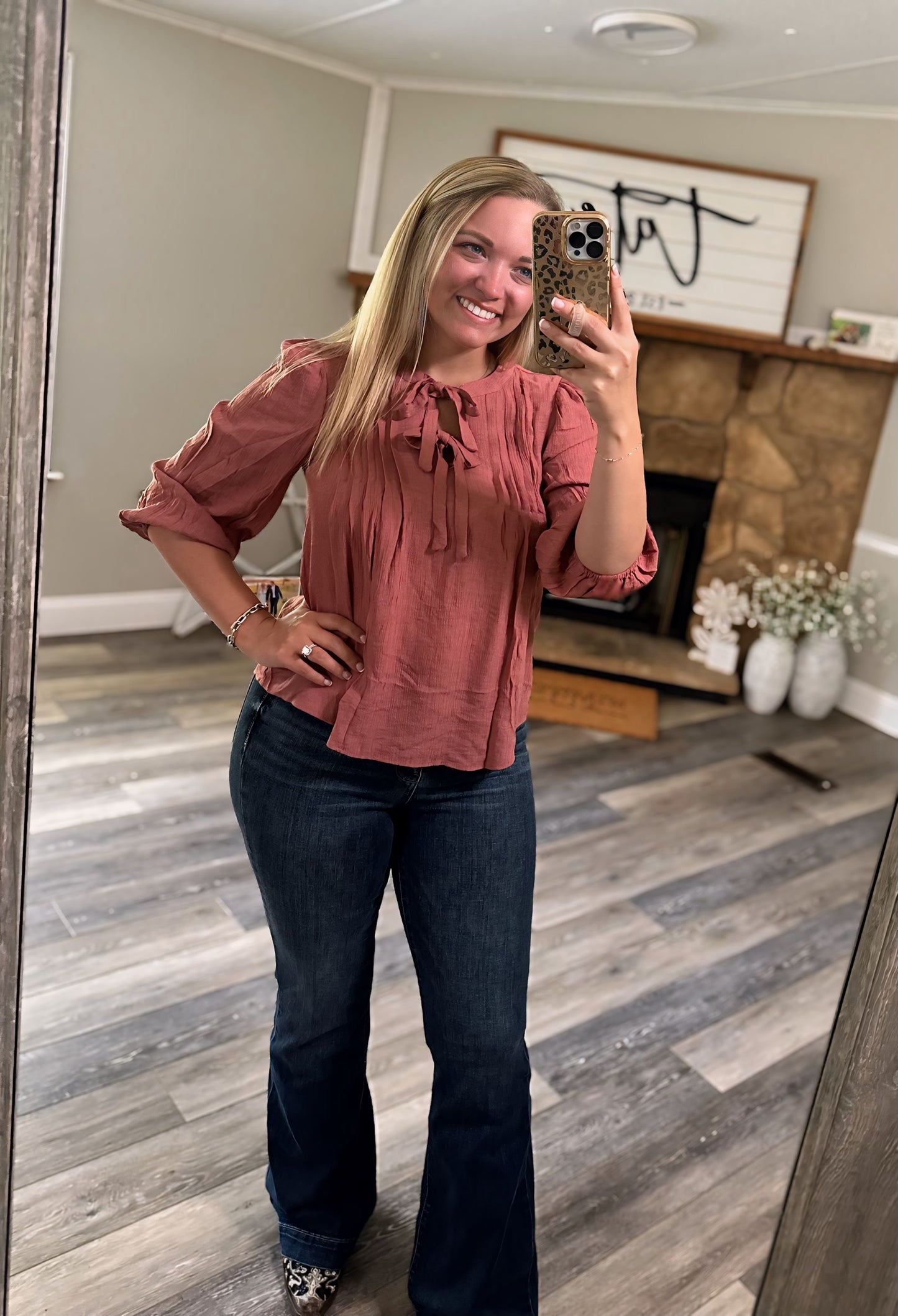 Sunset Love Top - Terracotta