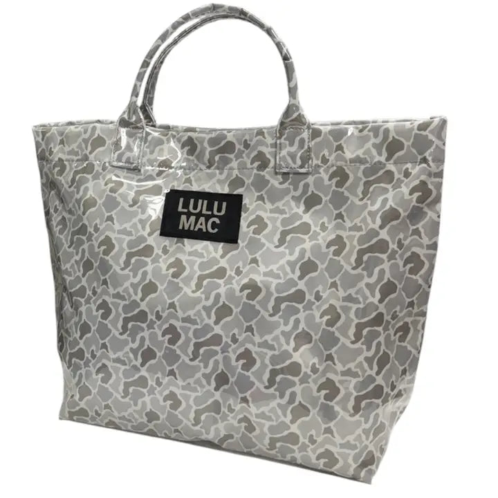 Lulu Mac Tote Bag - White Camo