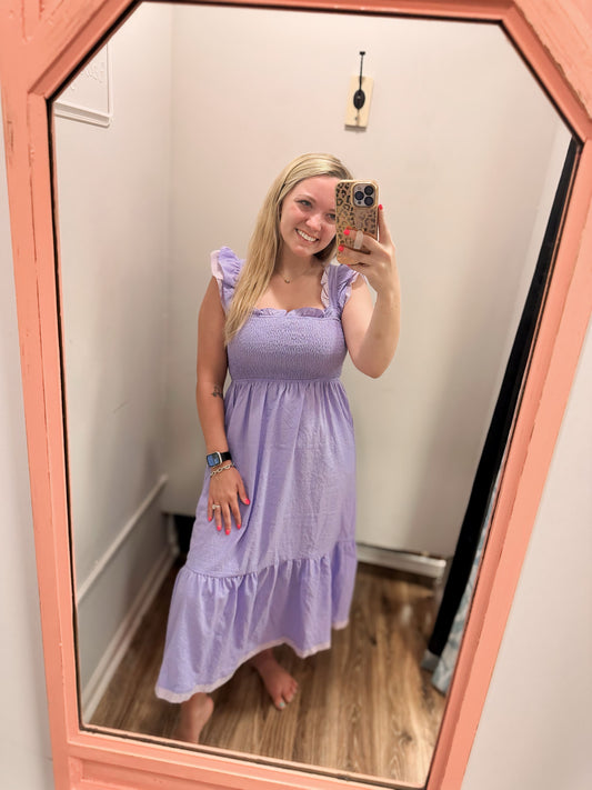 Violet Dream Dress - Lavender