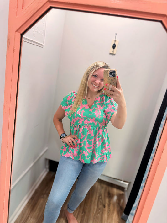 Emerald Tide Top - Emerald Mix