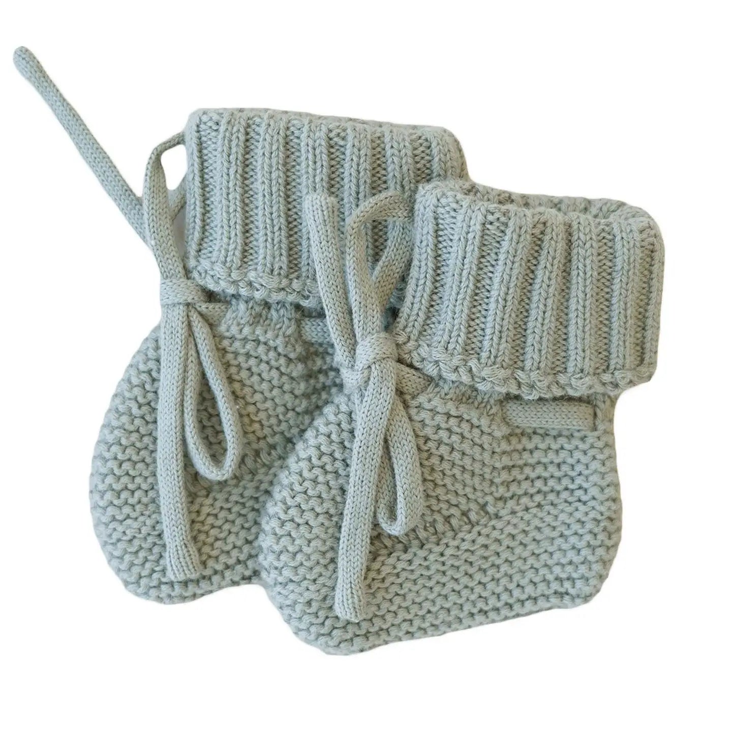 Knit Baby Booties