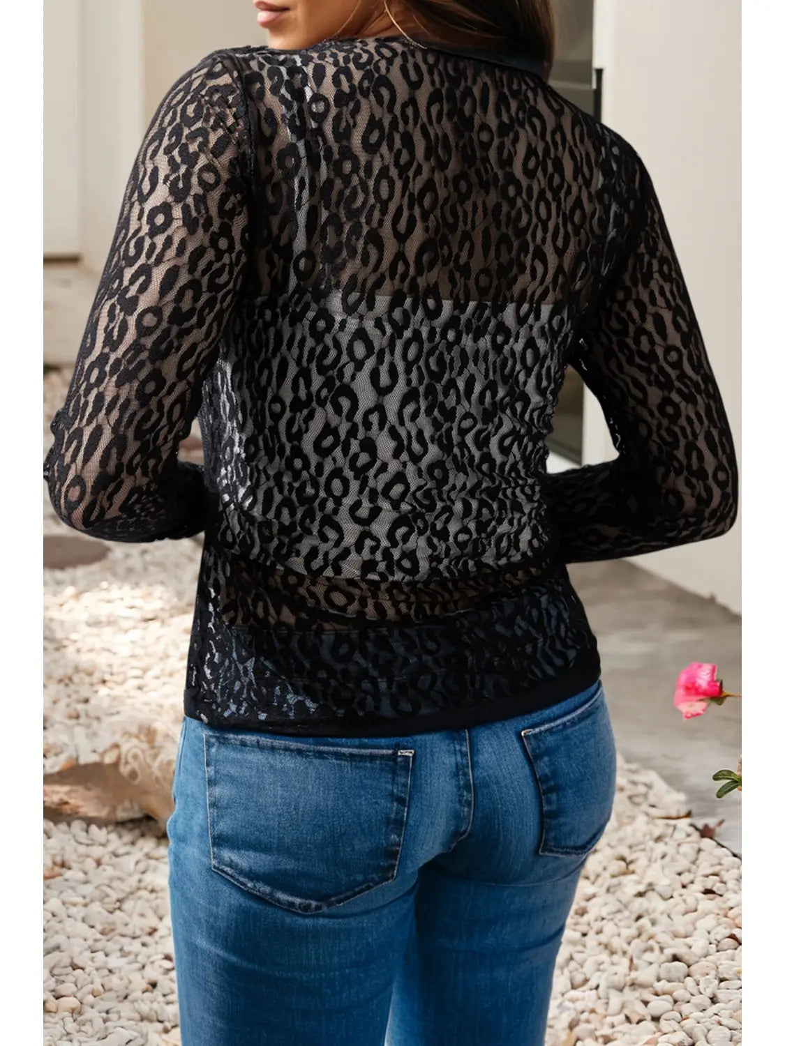 Untamed Nights Sheer Top