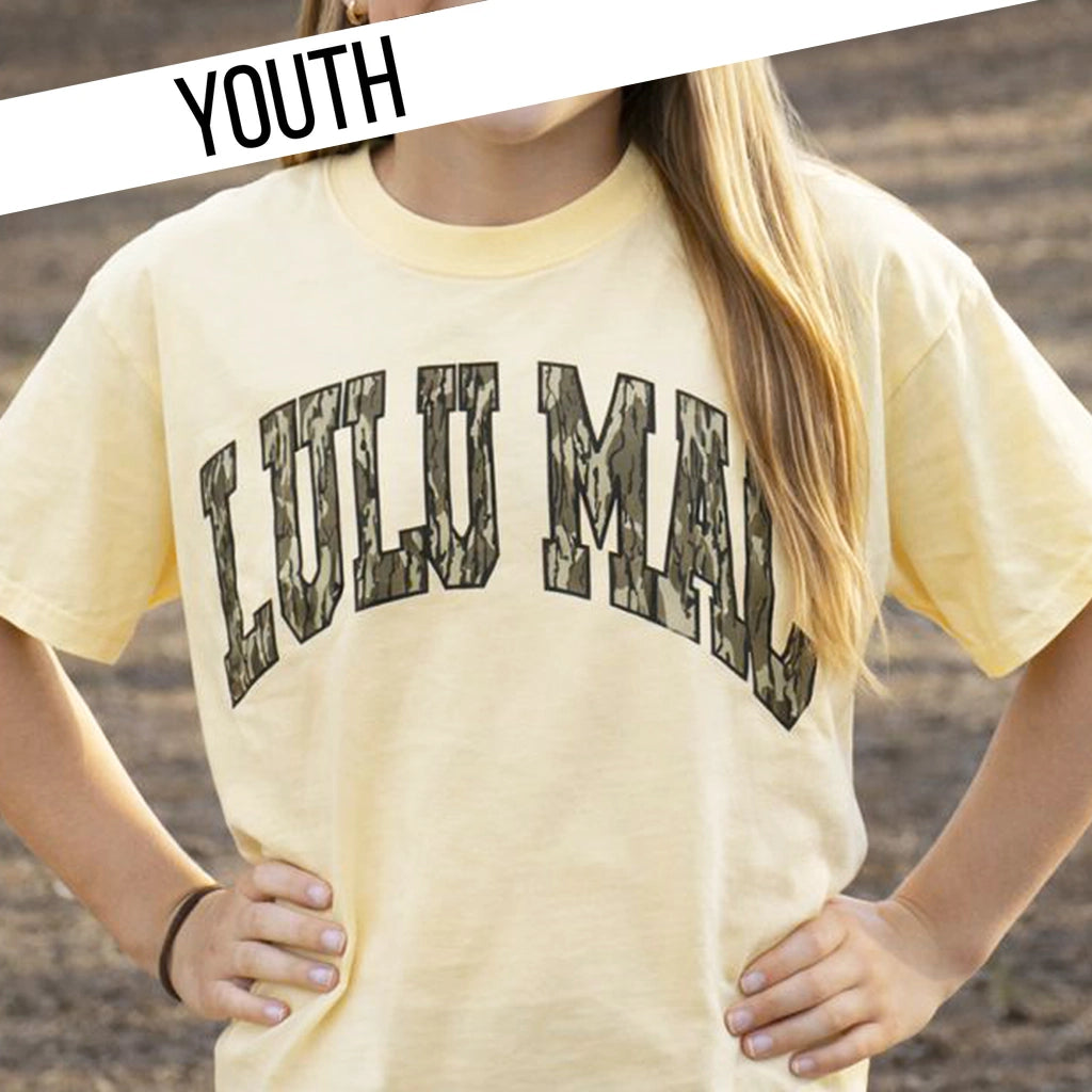 Lulu Mac Mossy Oak Tee - Butter