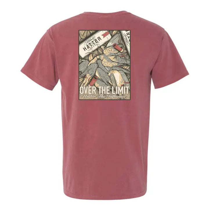 Over The Limit Dove Hunting T-Shirt - Brick