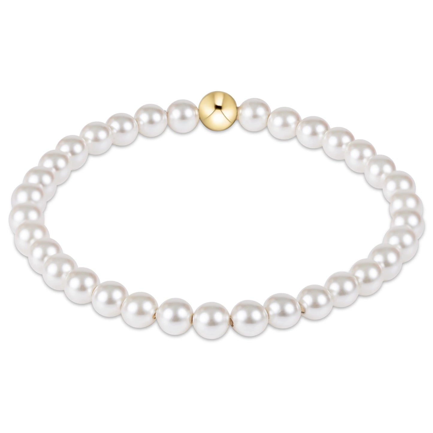 Classic Pearl 5M Bead Bracelet