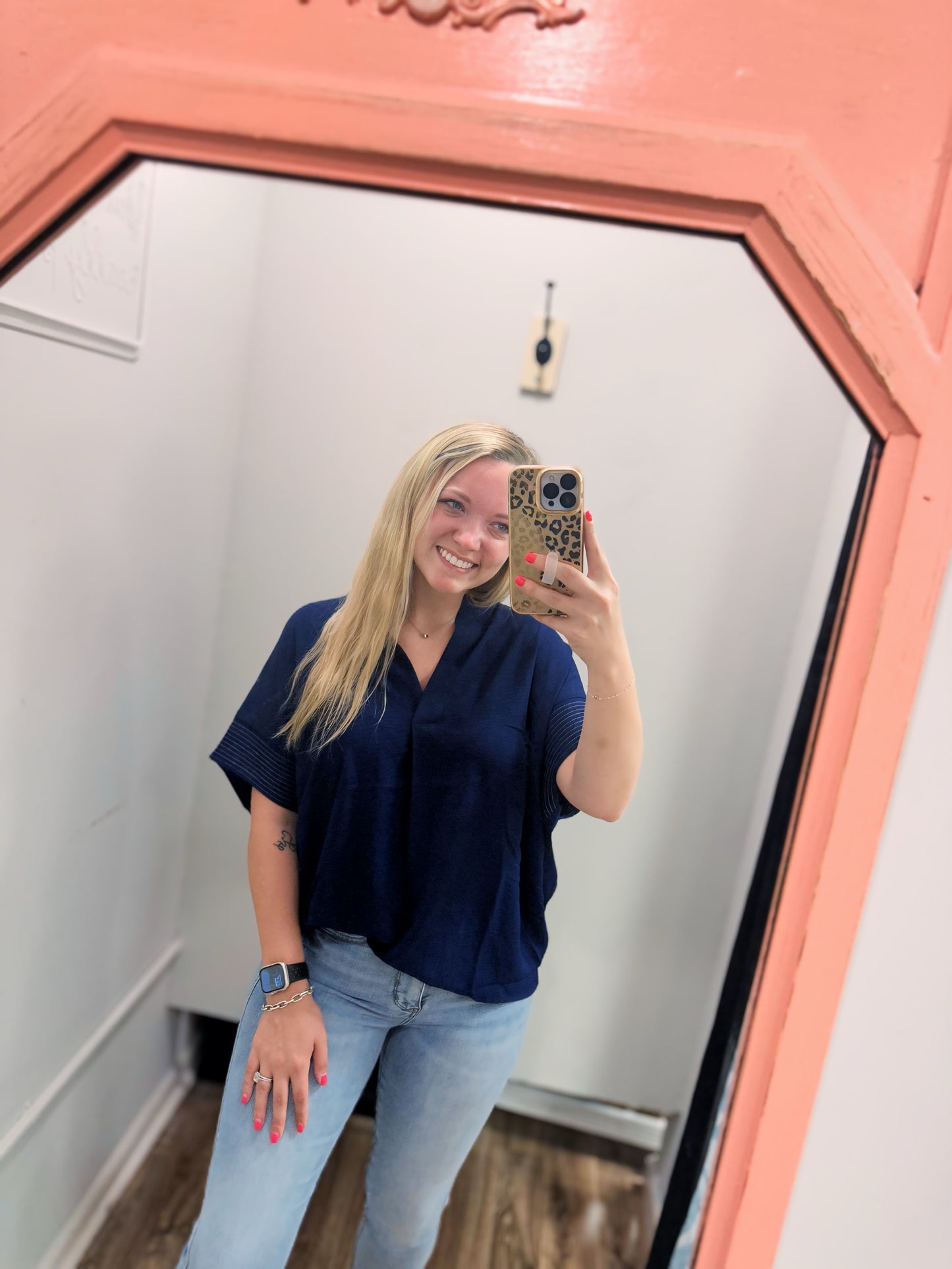 Midnight Tide Top - Navy