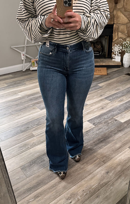 Dixie MR Vintage Wash Flares